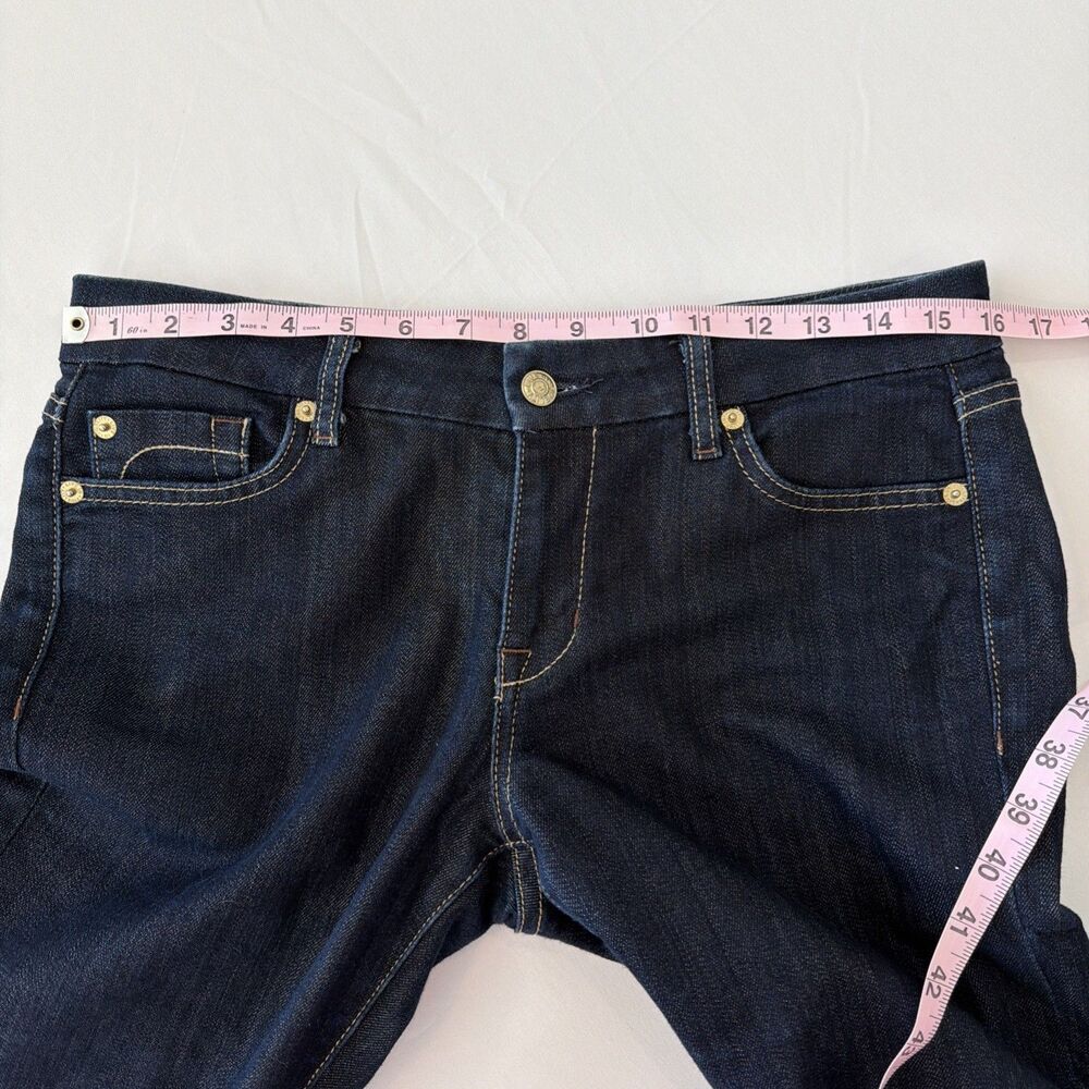 Fidelity Denim Womens 30x31 Houston Viper Dark Wash Stretch Jeans USA Artisan EU - Picture 10 of 16